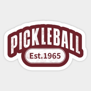 pickleball Sticker